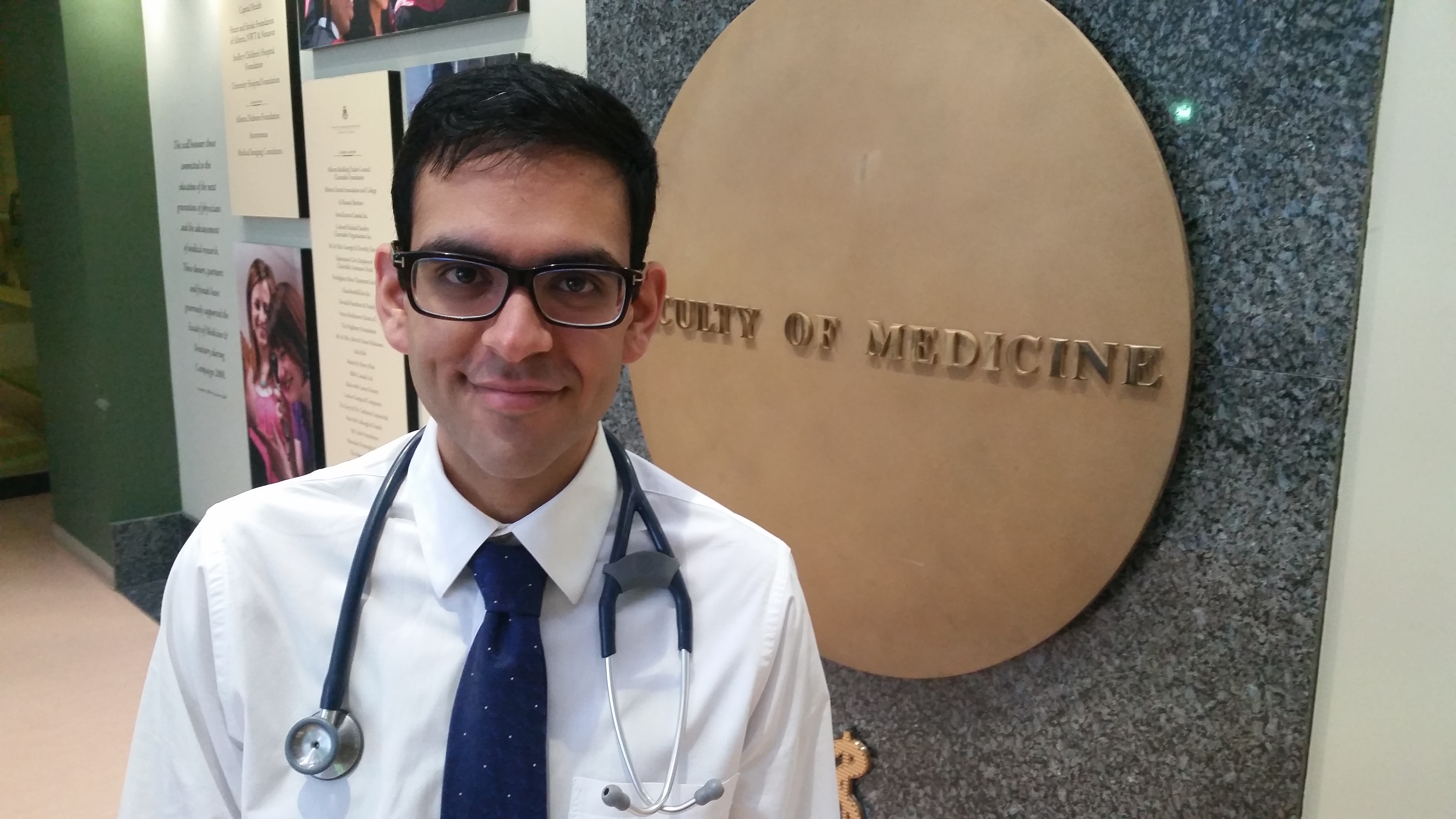 Medical student Raheem Suleman